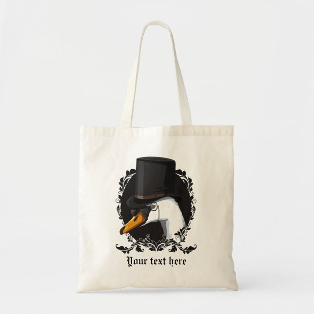 Bolsa Tote Como um saco da cisne (Frente)