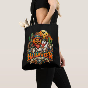Bolsa Tote Como vai Halloween