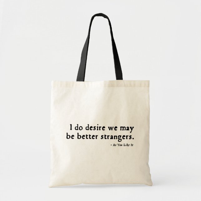 Bolsa Tote Como você gosta d de insultar (a versão 16thC) (Frente)