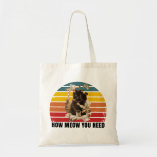 Bolsa Tote como você precisa de dinheiro - gangsta cat