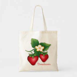 Bolsa Tote Companheiro de Mercado Strawberry
