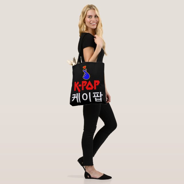 Bolsa Tote companheiro ♥ eu adoro KPop Fabuloso Classic Chic  (No(a) Modelo)