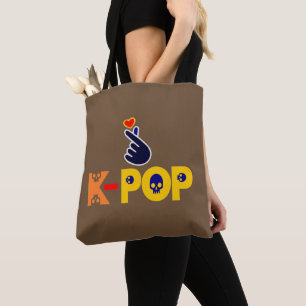 Bolsa Tote companheiro ♥ eu adoro KPop Fabuloso Classic Chic 