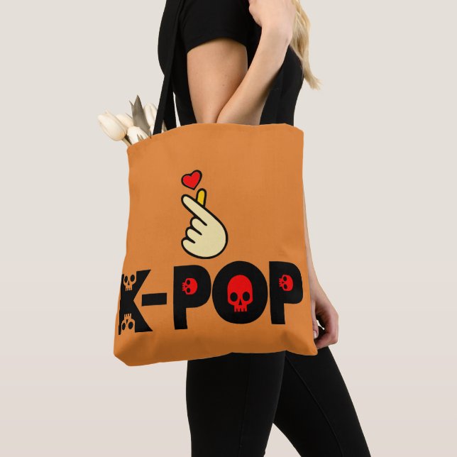 Bolsa Tote companheiro ♥ eu adoro KPop Fabuloso Classic Chic  (Close Up)