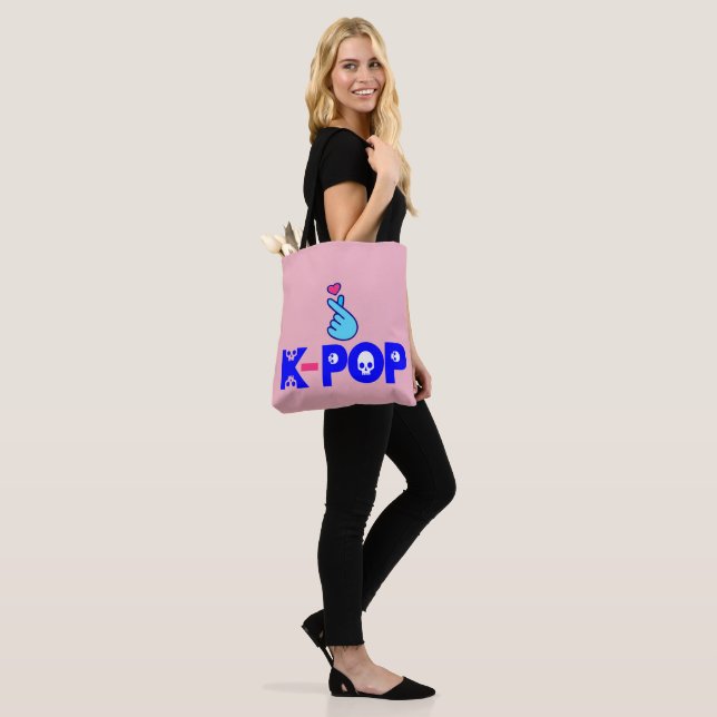 Bolsa Tote companheiro ♥ eu adoro KPop Fabuloso Classic Chic  (No(a) Modelo)