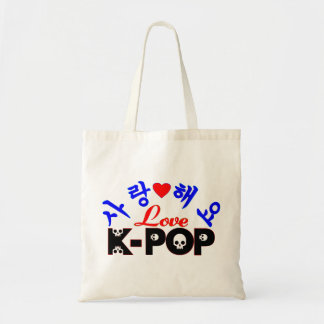 Bolsa Tote Companheiro ♥ eu adoro KPop Fabuloso Na moda Tote 
