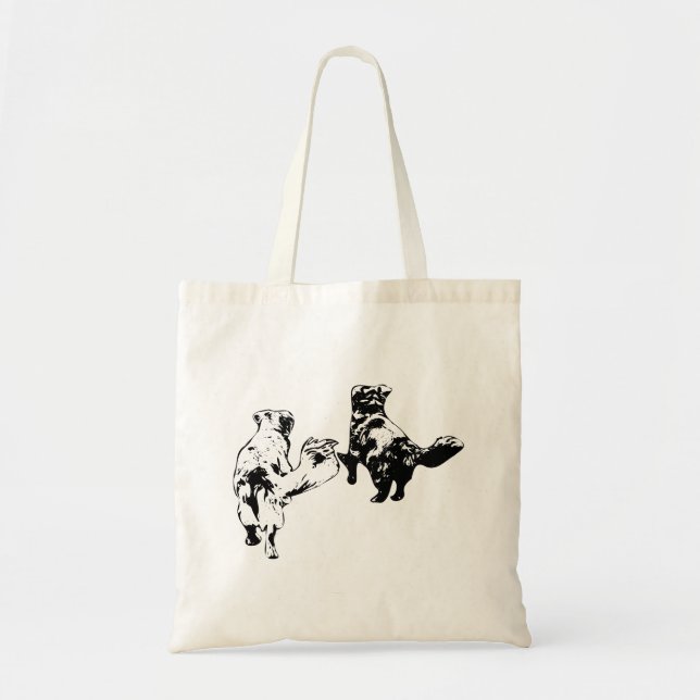 Bolsa Tote Companheiros de Pumpkin-Stroll (Frente)