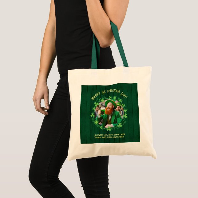 Bolsa Tote Companhia Clover & Beer (Frente (produto))