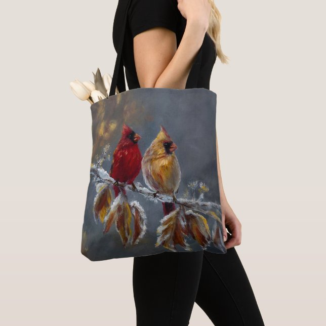 Bolsa Tote "Compartilhe O Espírito" Cardinals (Close Up)