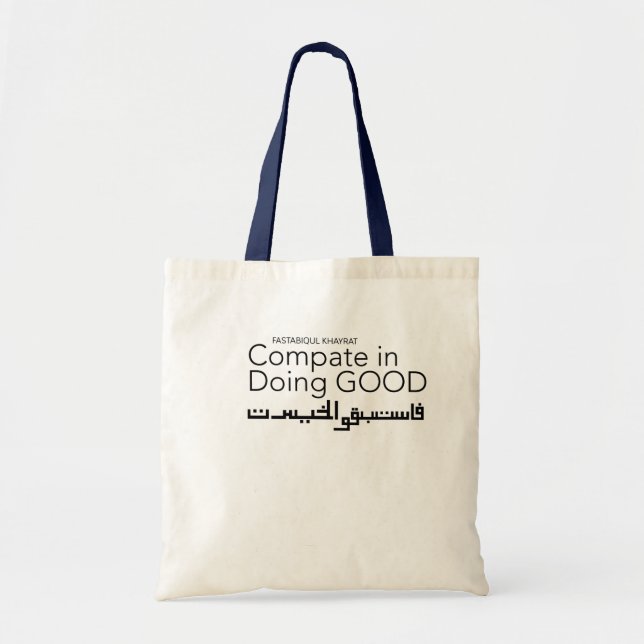 Bolsa Tote Compate in Doing Good (Frente)