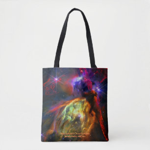 Bolsa Tote Complexo de Nuvem Rho Ophiuchi - James Webb NIRCam