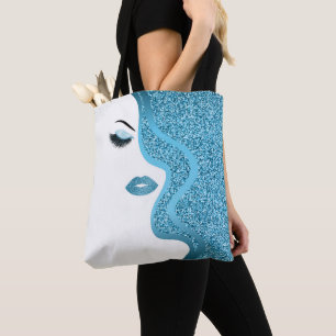 Bolsa Tote Composição com efeito do brilho