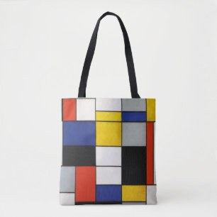 Bolsa Tote Composição, Mondrian