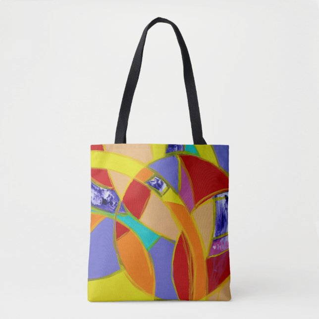 Bolsa Tote Composição nº 5 de Michael Moffa (Frente)