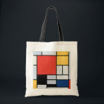 Bolsa Tote Composição Vermelho, Amarelo, Azul, Preto, Mondria<br><div class="desc">Pieter Cornelis Mondrian (7 de março de 1872 - 1 de fevereiro de 1944) era pintor e teórico neerlandês, considerado um dos maiores artistas do século 20. Ele é conhecido por ser um dos pioneiros da arte abstrato, do século 20, ao mudar sua direção artística da pintura figurativa para um...</div>
