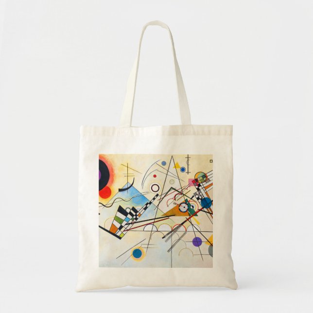 Bolsa Tote Composição VIII de Kandinsky (Frente)