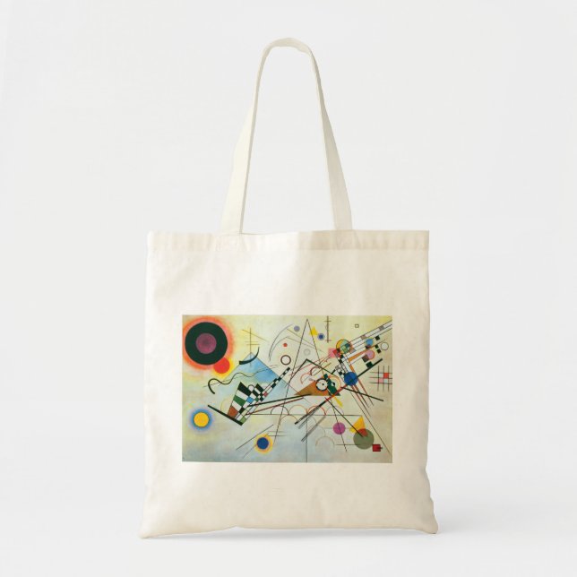Bolsa Tote Composição VIII de Wassily Kandinsky (Frente)