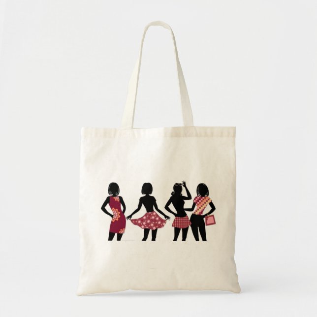 BOLSA TOTE COMPRANDO COLEÇÃO DE RAINHAS (Frente)