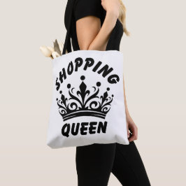 Bolsa Tote Comprando Rainha-Trendy para Fashionistas
