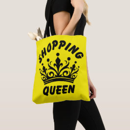 Bolsa Tote Comprando Rainha-Trendy para Fashionistas
