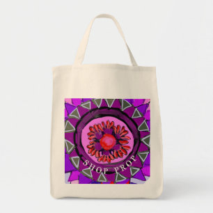 Bolsa Tote Comprar Design de Padrão de Tendência de Prop