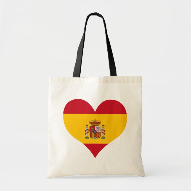 Bolsa Tote Compre a bandeira da espanha (Frente)