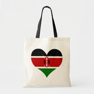 Bolsa Tote Compre a bandeira de Kenya