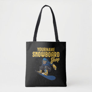 Bolsa Tote Compro de Snowboard Personalizado da Borda de Neve
