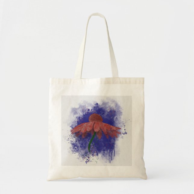 Bolsa Tote Concedora de Cores d'Água (Frente)