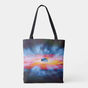 Bolsa Tote Conceito Artístico de Fluxos de Buraco Negro
