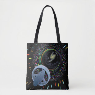 Bolsa Tote Conceito do artista Espaçonave Alcubierre Drive de