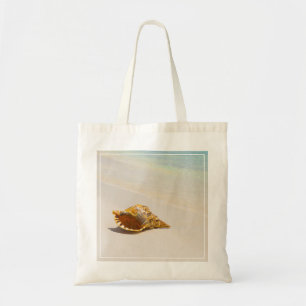 Bolsa Tote Conch Shell na praia 3