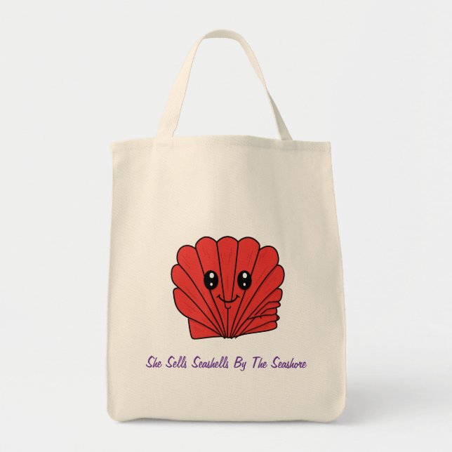 Bolsa Tote Concha Marinha (Frente)