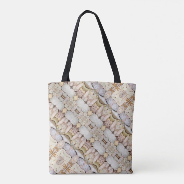 Bolsa Tote Conchas marítimas (Verso)