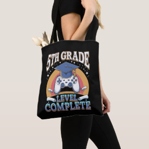 Bolsa Tote Concluído no Nível da 5ª Série Graduação Jogos Gam