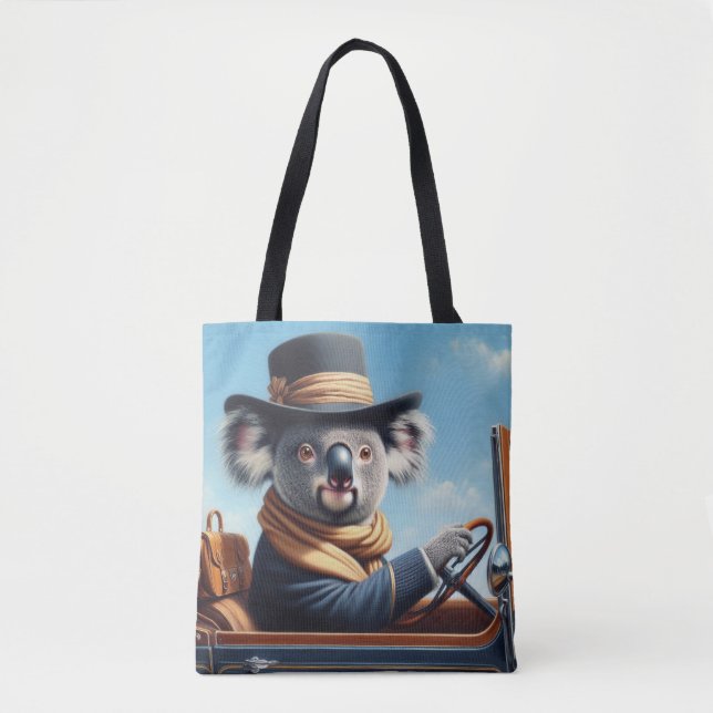 Bolsa Tote Condução De Koala (Frente)
