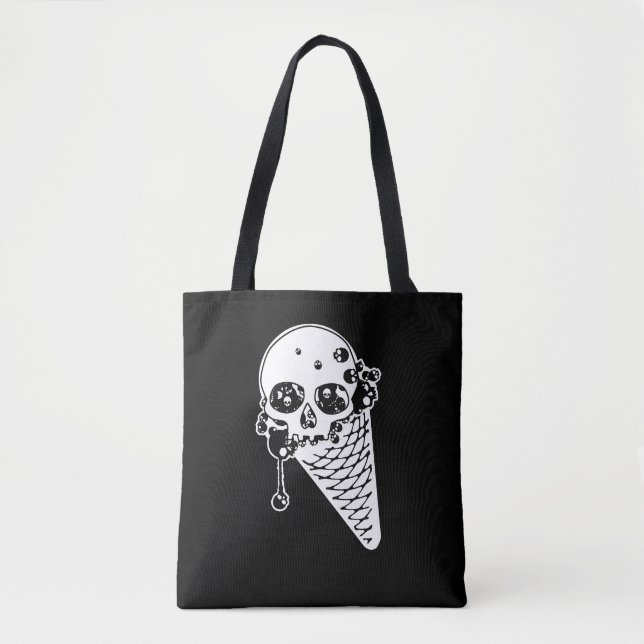 Bolsa Tote Cone do Sorvete mau (Frente)