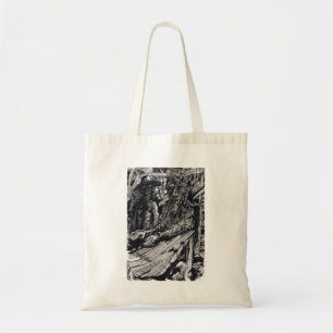Bolsa Tote "Confesse!", desenho em tinta índia de Tote Bag