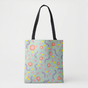 Bolsa Tote Confetti Joy Lines and Dots