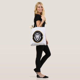 Bolsa Tote Confiante Silenciosamente – Design de Tipografia M