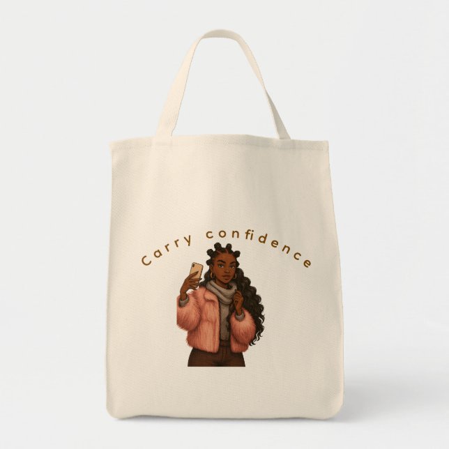 BOLSA TOTE CONFIDENT STYLISH TOTE BAG (Frente)