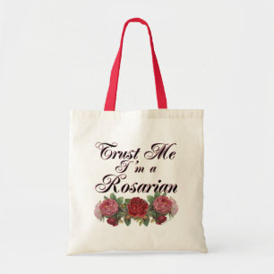 Bolsa Tote Confie em mim, sou um jardineiro Rosariano dizendo
