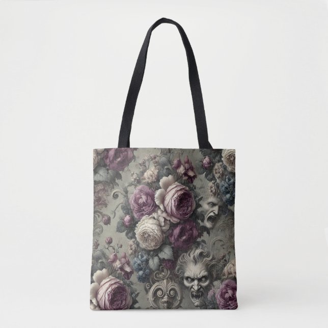 Bolsa Tote Conflitos Eternos – Vitoriano Gótico (Frente)