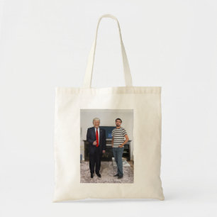 Bolsa Tote Conheceu o Presidente Donald Trump Adicione Sua F