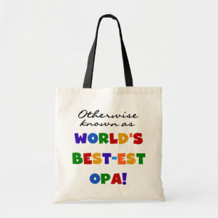 Bolsa Tote Conhecidos como melhores t-shirts e presentes