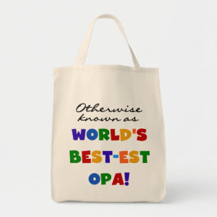 Bolsa Tote Conhecidos como melhores t-shirts e presentes