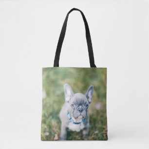 Bolsa Tote Conjunto de um Bulldog Francês