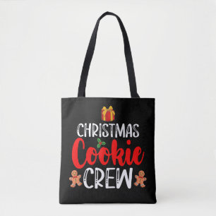 Bolsa Tote Conjuntos de Natal da Equipe de Biscoitos de Famíl