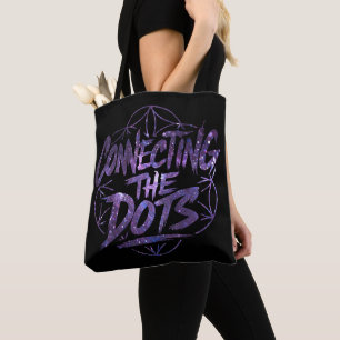 Bolsa Tote Connecting The Dots Brilho