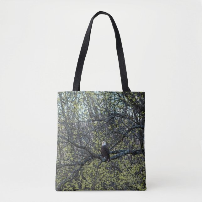 Bolsa Tote Consciência da águia (Frente)